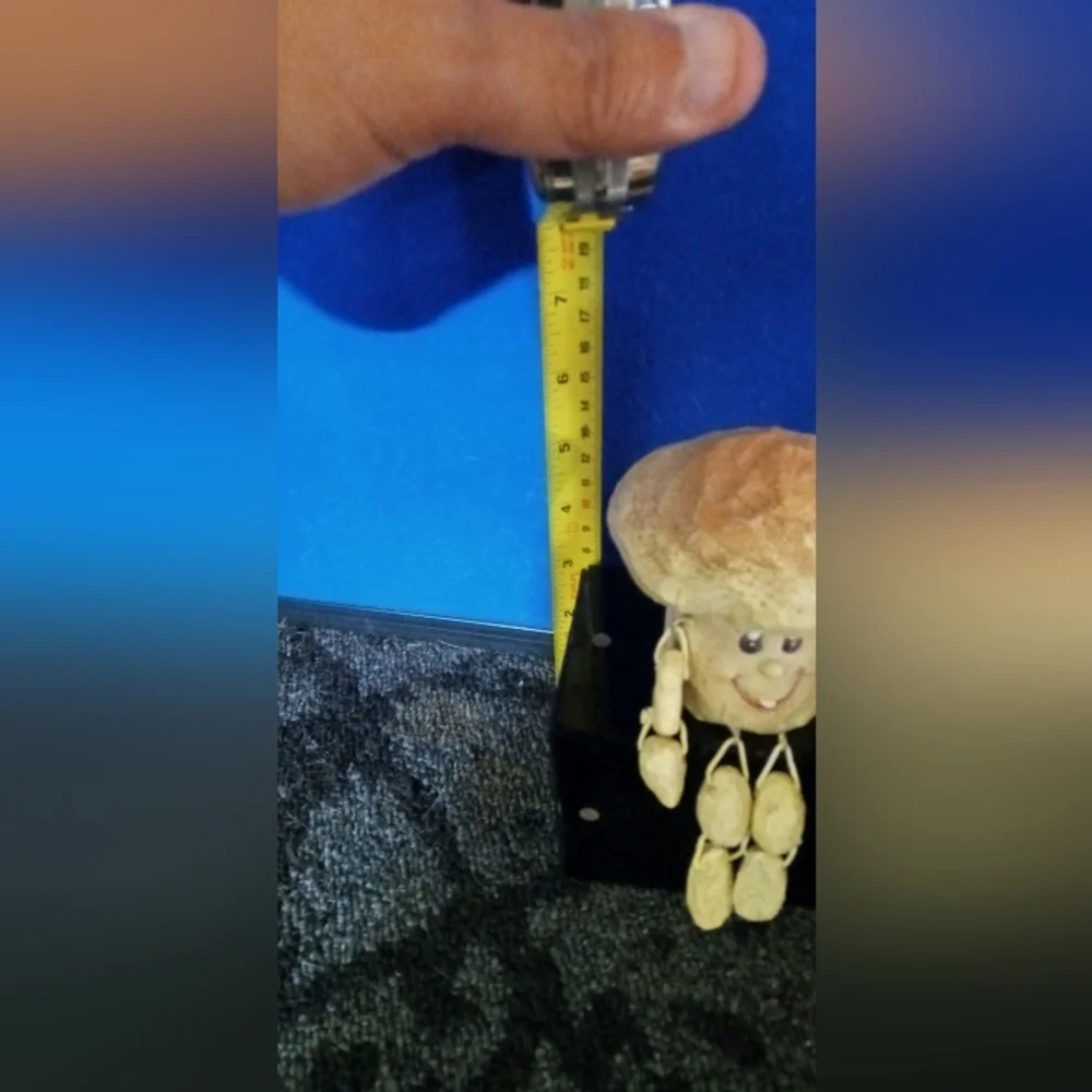 Whimsical Beige Mushroom Plush Accent - Brand Unspecified
